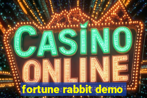 fortune rabbit demo